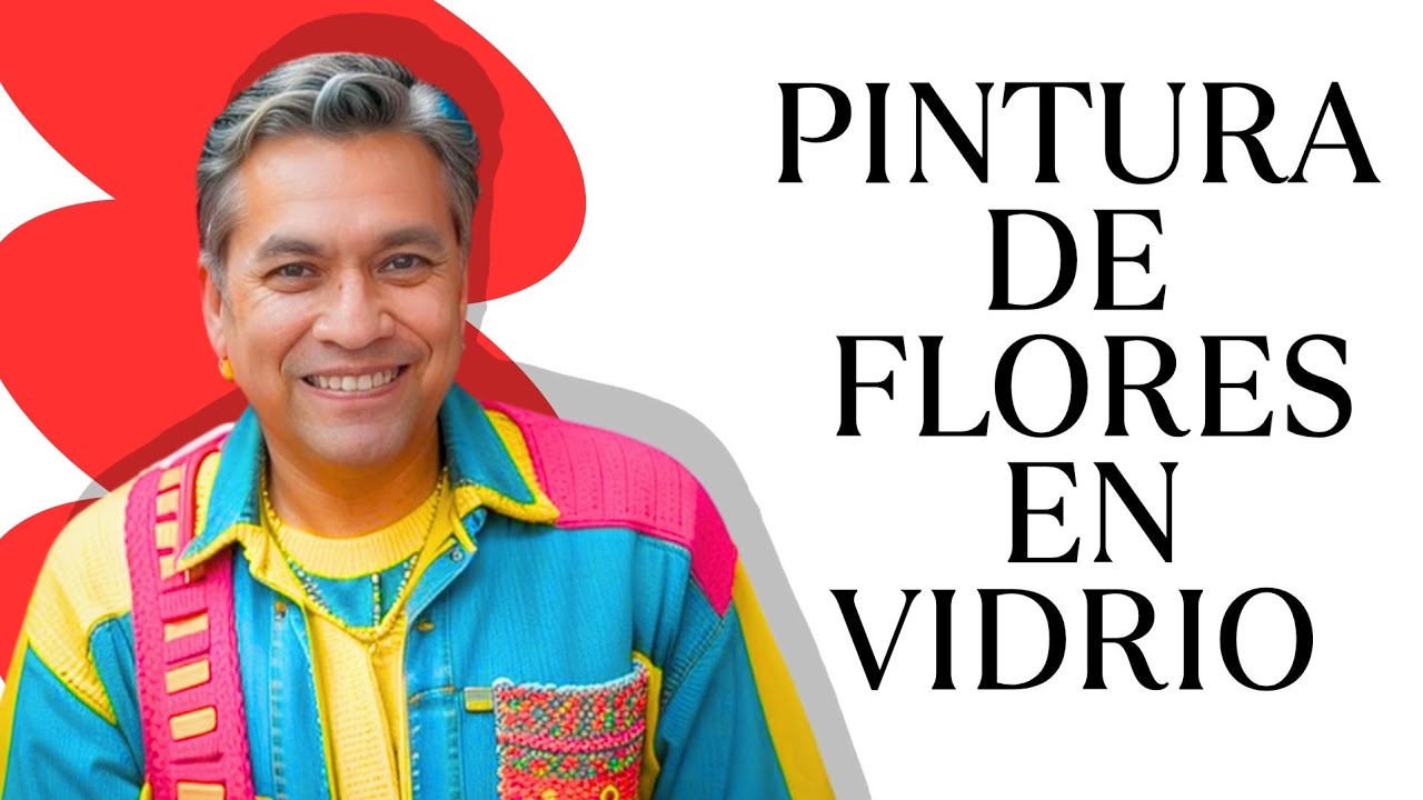 PINTA con BRILLANTES FLORES FACILES EN CRISTAL con Pintura Acrilica #art #onestroke #ideas