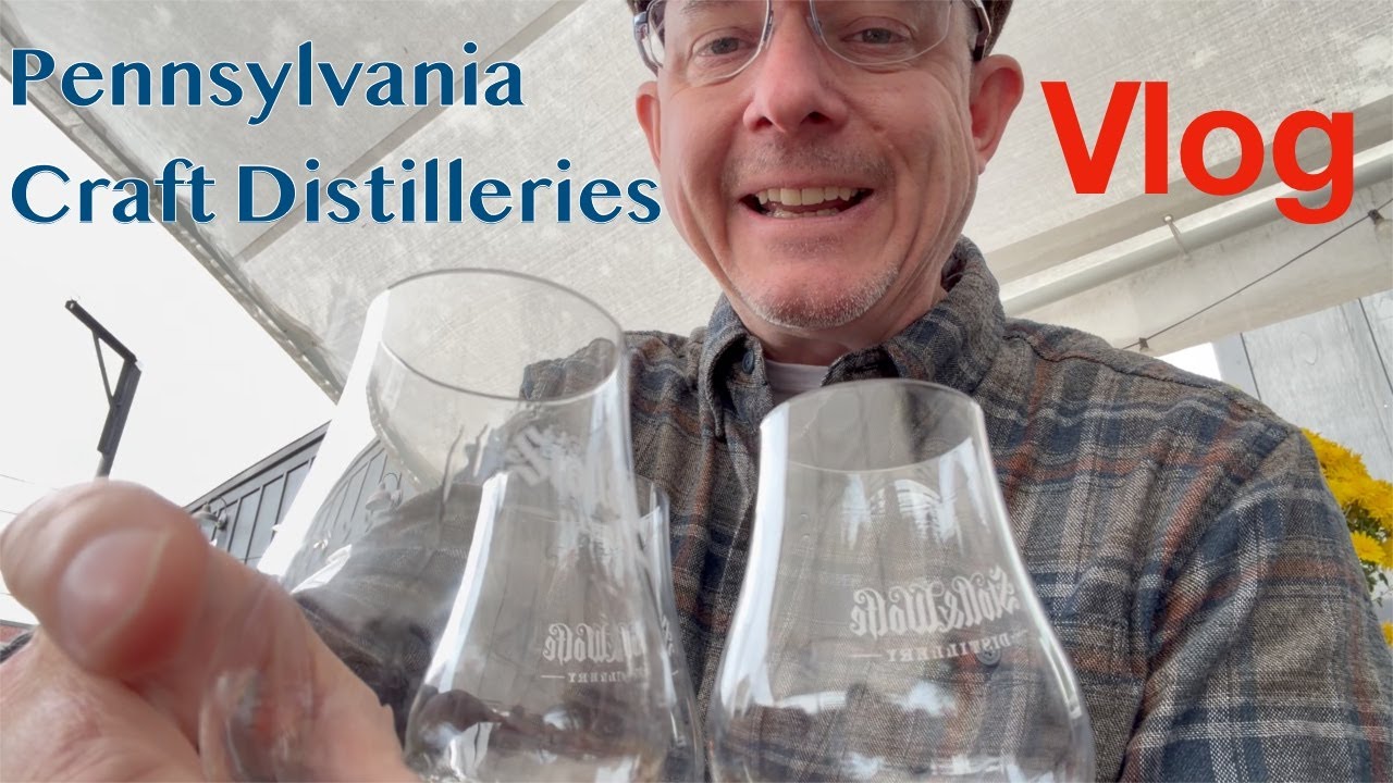 Epic PA Distillery Hop: Tasting Bourbons & Ryes at Stoll & Wolfe + Thistle Finch! (Vlog Review)
