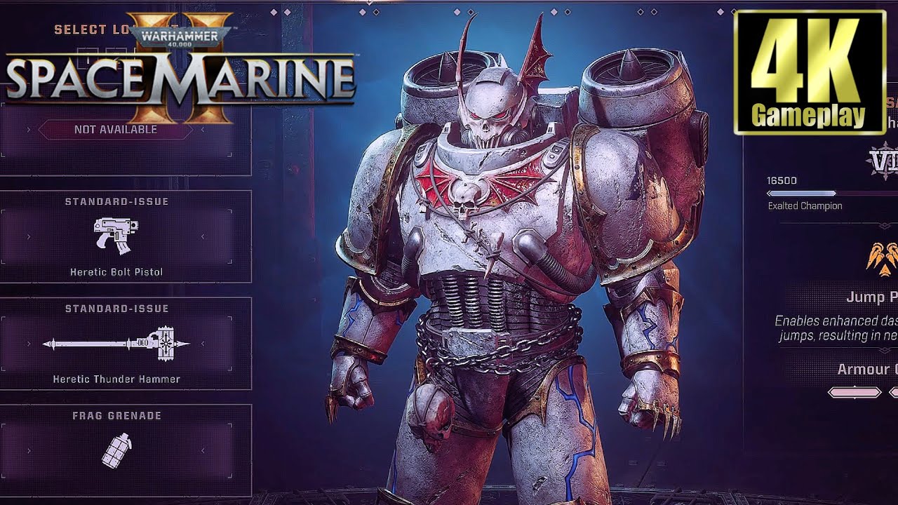 24 Kills With The Hammer of Justice - Space Marine 2 | PVP Assault Class Full Gameplay | 4K UltraHD