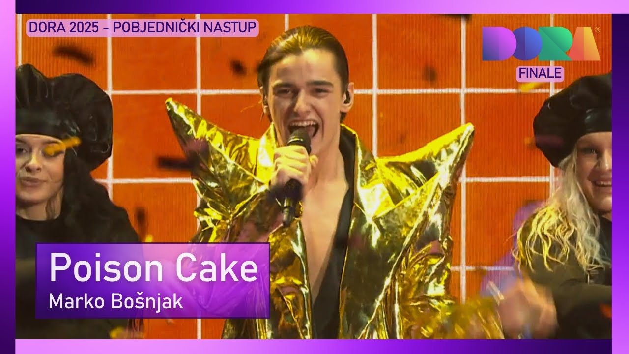 Dora 2025 | Marko Bošnjak - Poison Cake | POBJEDNIČKI NASTUP