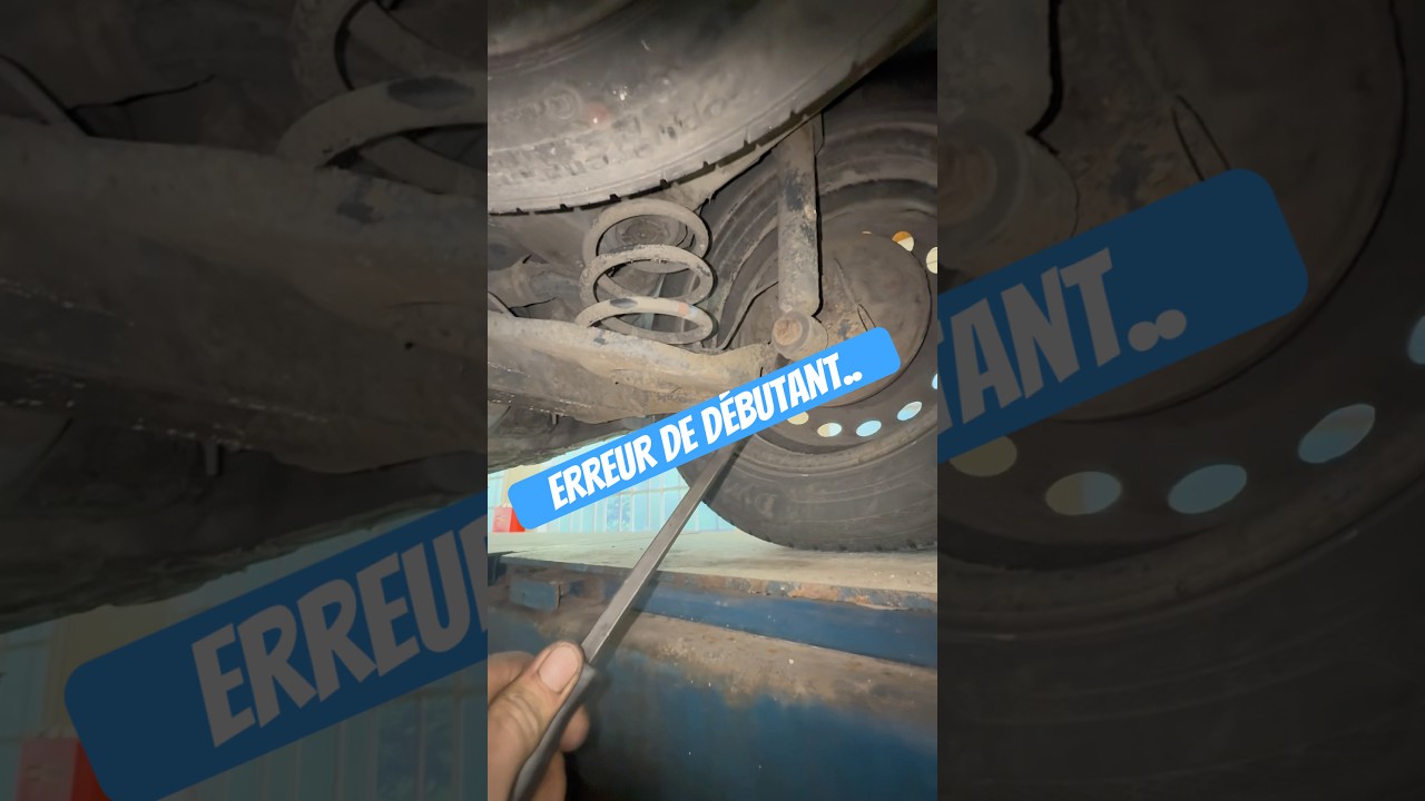 Erreur de d&eacute;butant #automobile #m&eacute;canique #modus #garage #ra38 #labise