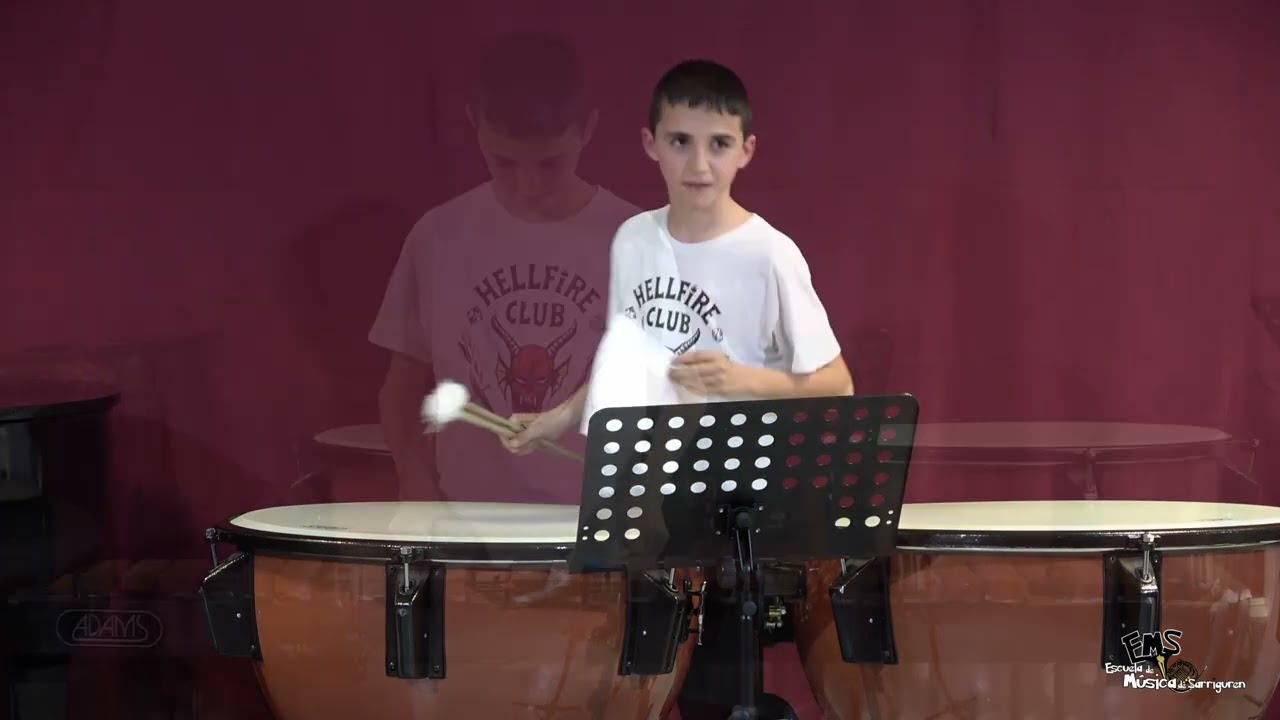 25/26 2º Trim. Percusión de la Escuela de Música de Sarriguren