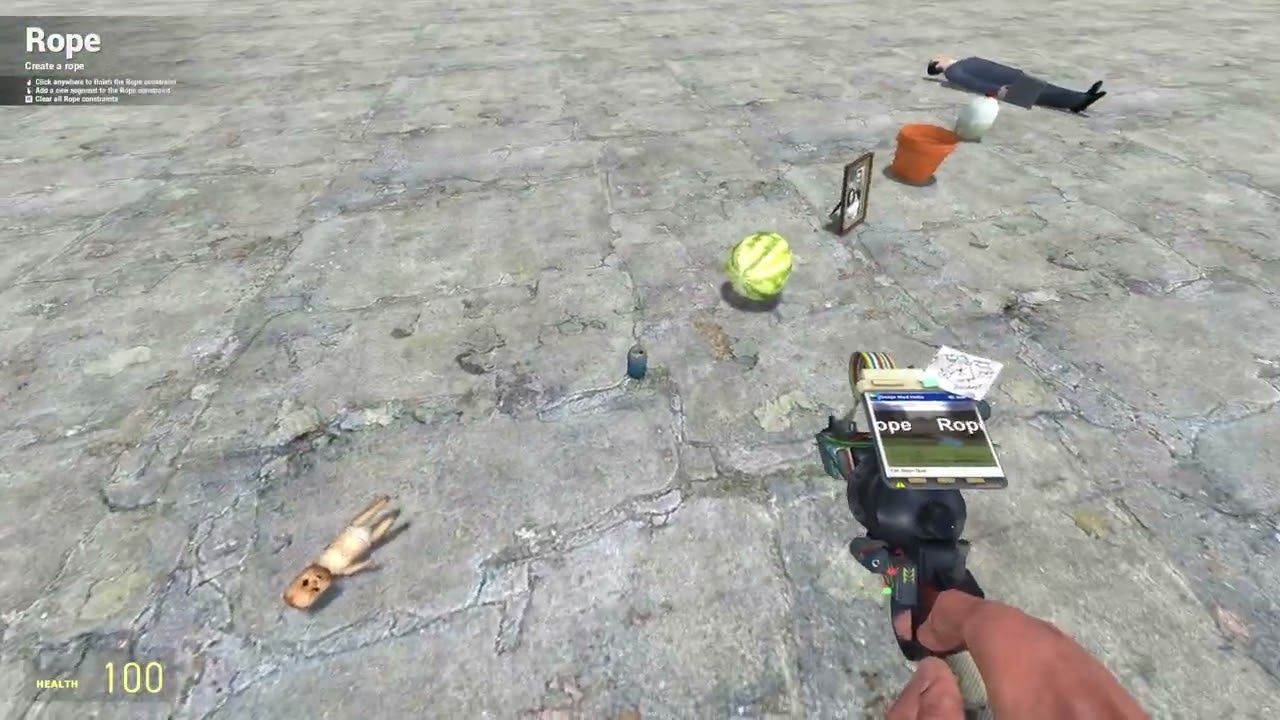 Weird Garry's Mod bug
