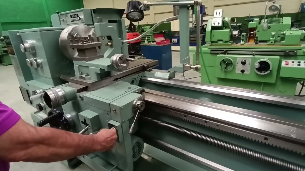 Torno Paralelo TOS Trencin SUI 50 EN VENTA | 20” x 2000mm | Maquinaria Industrial México