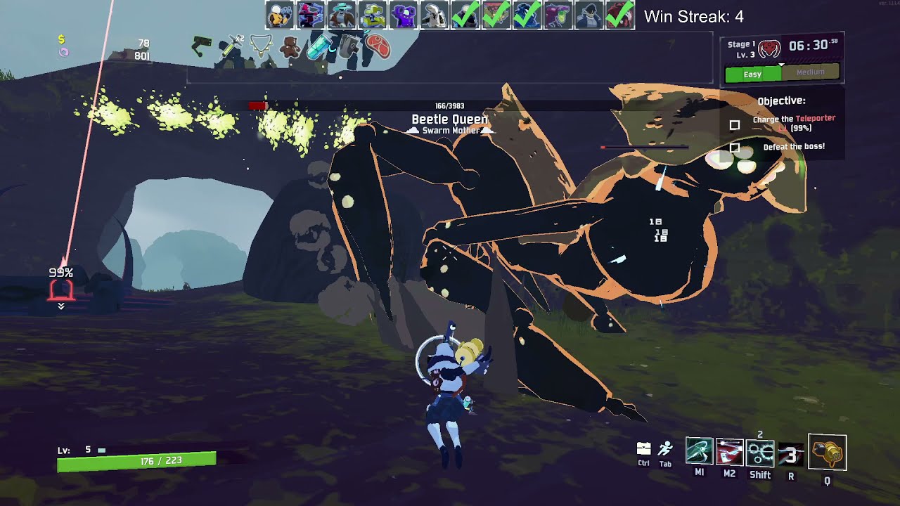 Risk of Rain 2 | Pure Crit Huntress | Monsoon Win Streak: 5