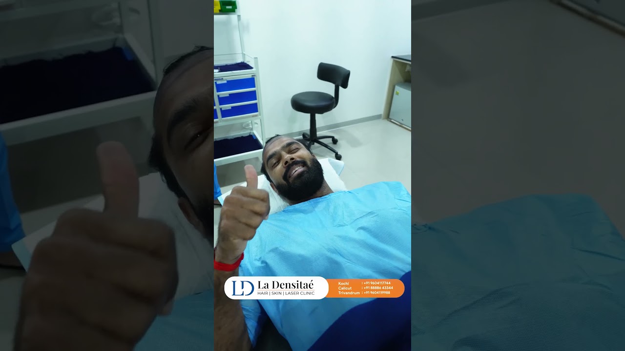 Actor Vivek Gopan Hair transplantation - Malayalam