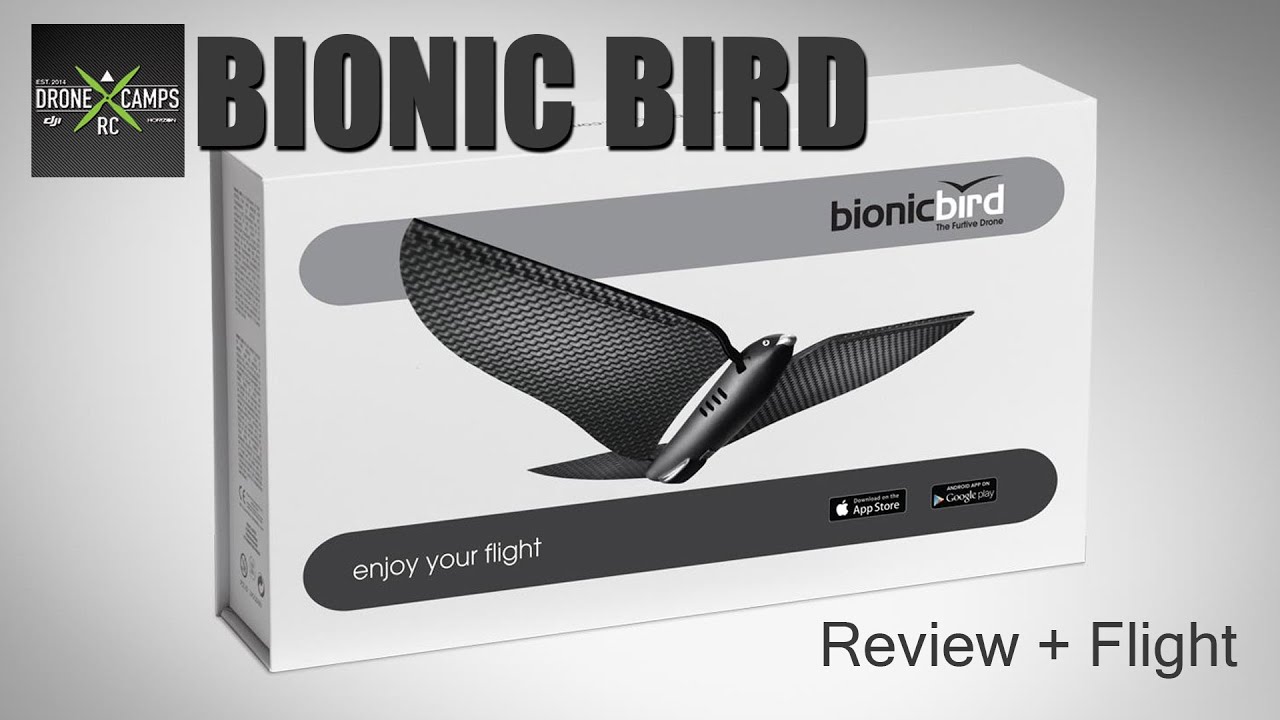 Bionic Bird Furtive Drone - Review & Flight Test