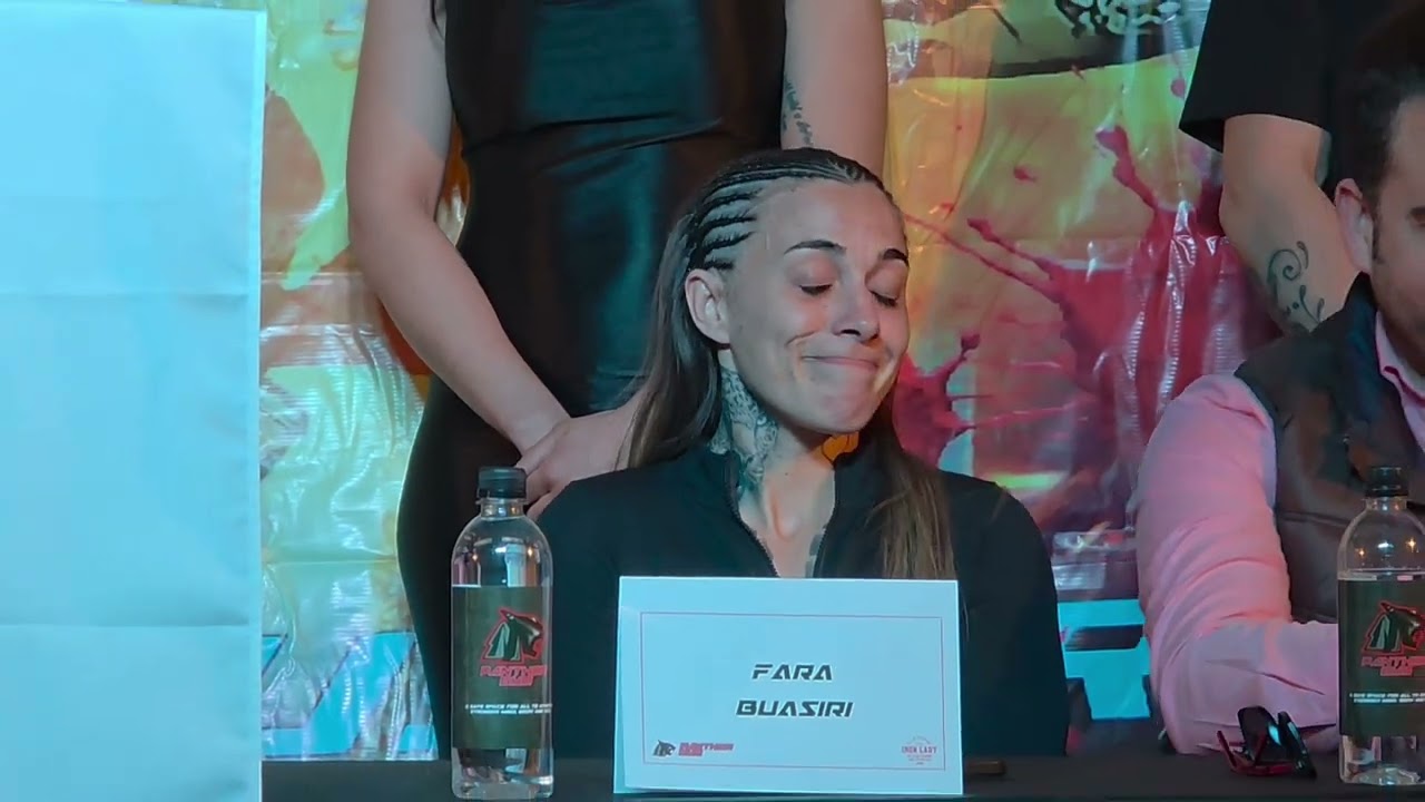 Alexas Kubicki - Fara El Bousairi fight press conference
