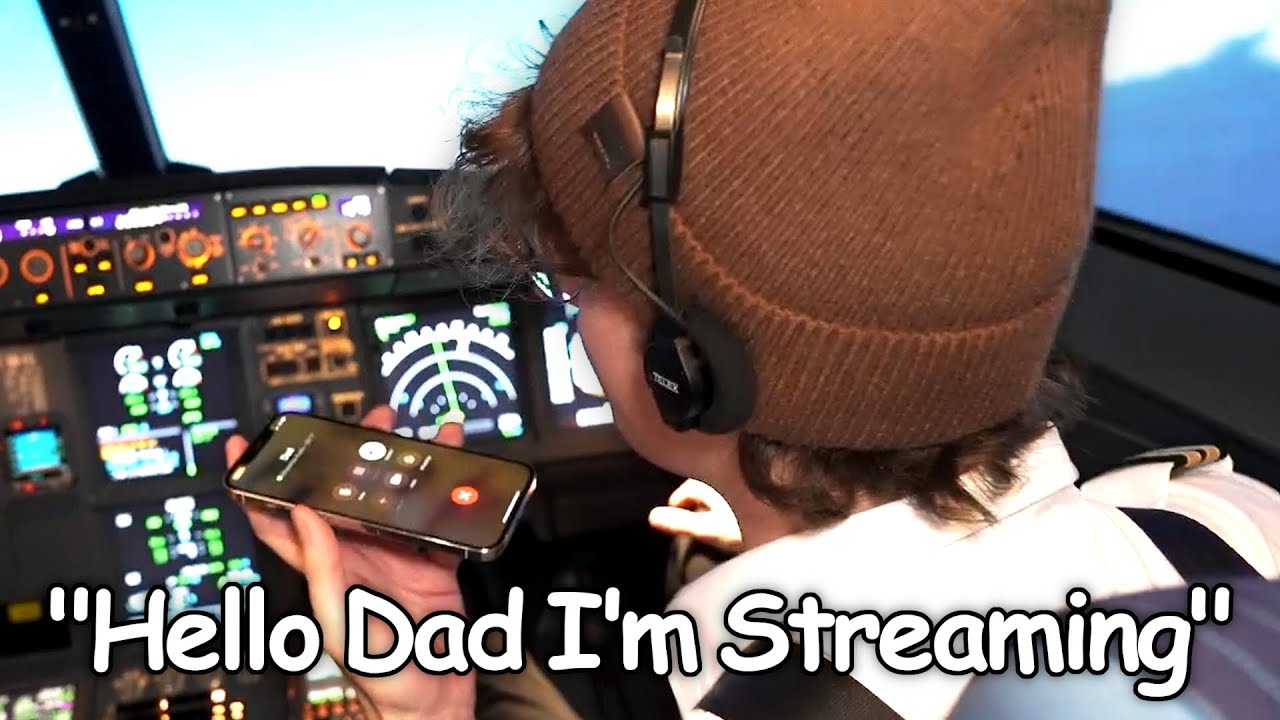 Wilbur Calls His Dad on Stream!