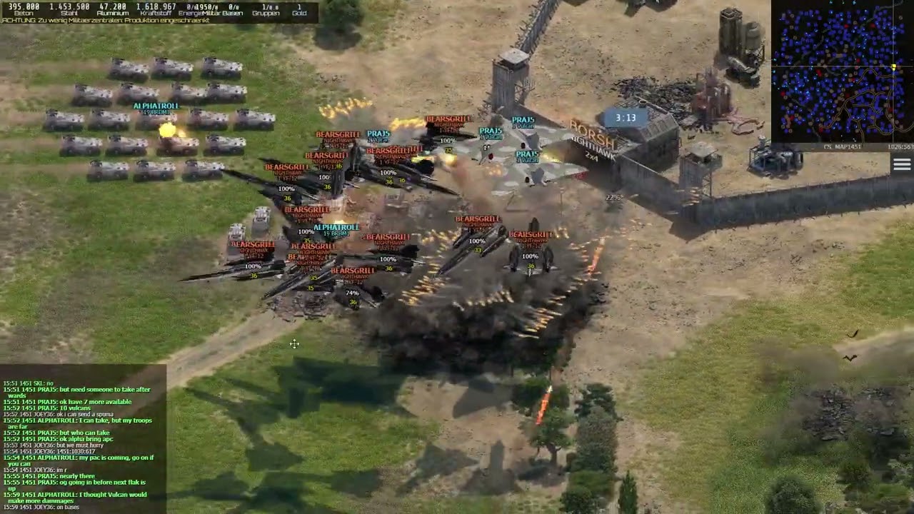 Combat Siege/ bear take a base but in the next day...