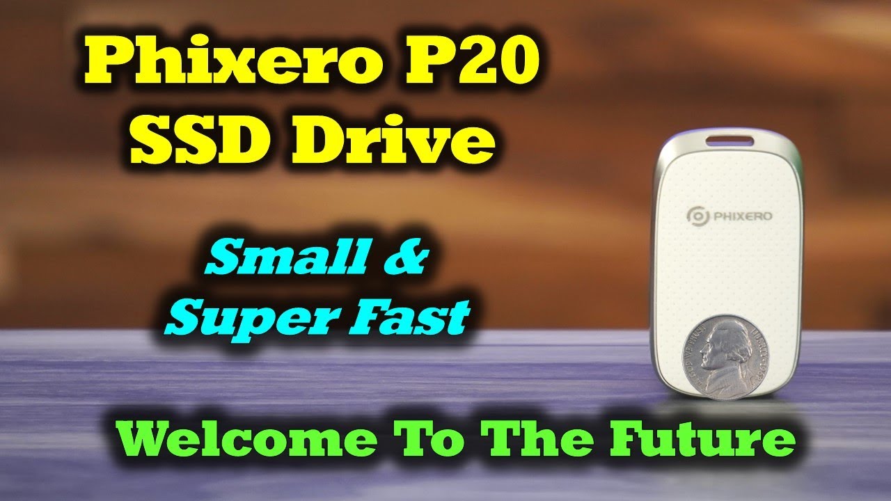 Phixero 1TB SSD Drive  - Small & Wicked Fast - Welcome To The Future!