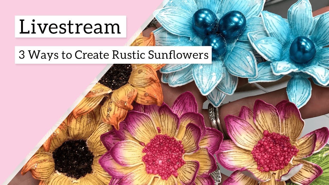 3 Ways to Create Rustic Sunflowers