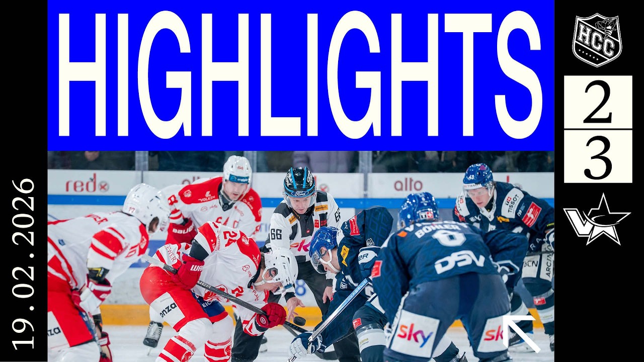 HC La Chaux-de-Fonds vs. EHC Visp | Highlights - 19 février, 2026
