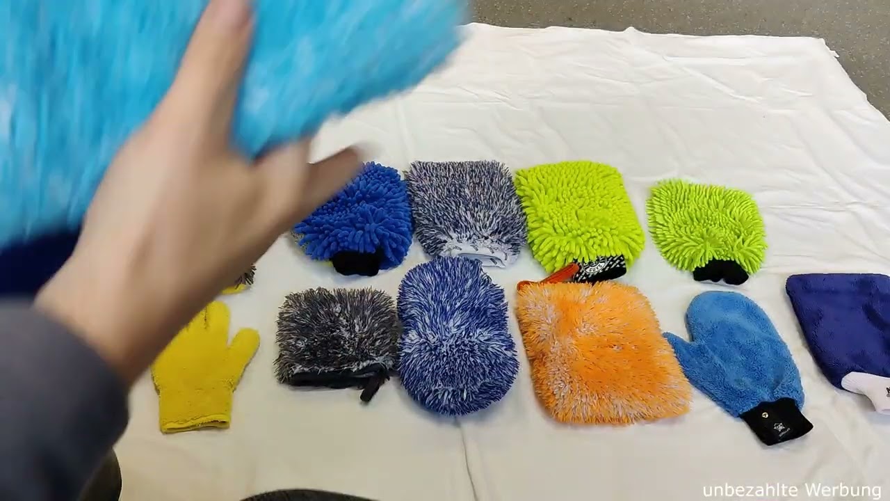 Auto Waschhandschuh &Uuml;bersicht - Welches Waschwerkzeug soll ich kaufen ?
