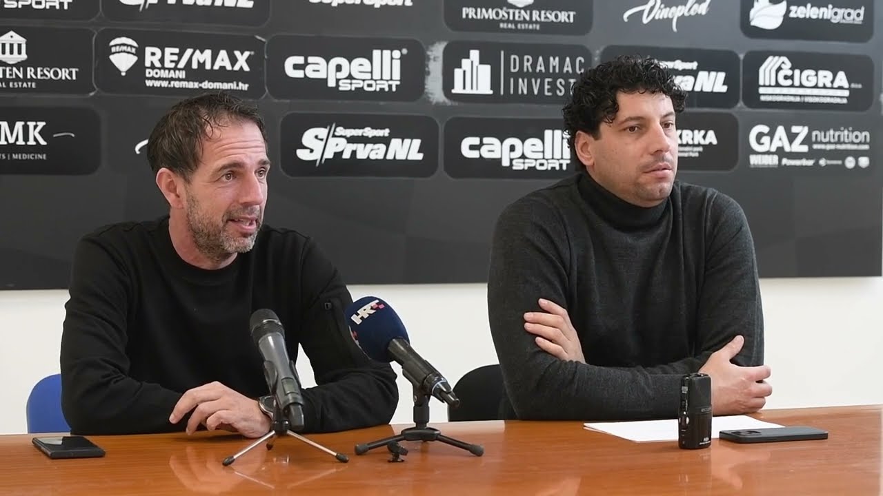 Hrvoje Kulušić i Mario Carević o početku priprema NK Šibenika