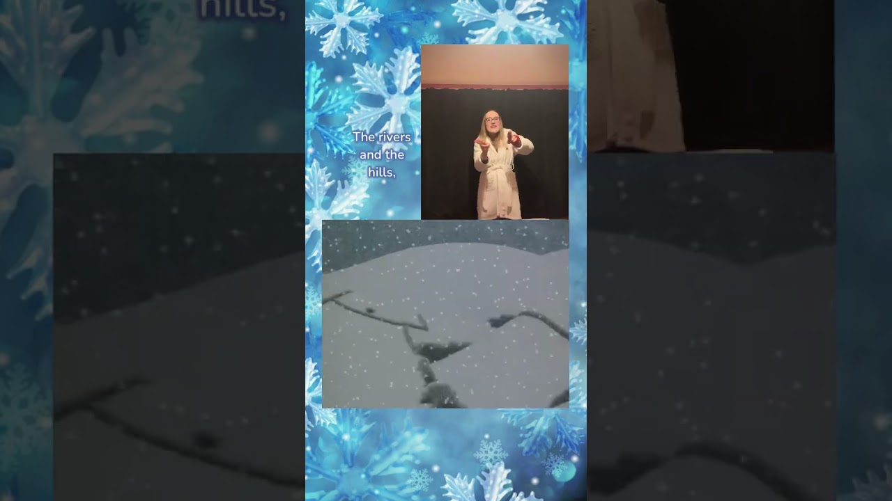 “Walking in the Air” - British Sign Language (BSL), Piano and Strings Cover