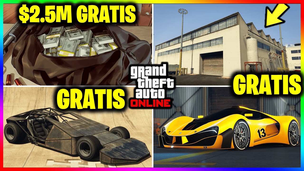 NUEVA ACTUALIZACION! BONUS EPICO! $2.5M GRATIS x ESTO! NEGOCIO & COCHE GRATIS! DESC% GTA Online