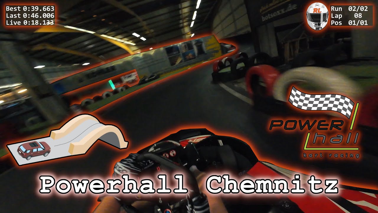 Powerhall Kartbahn Chemnitz | Br&uuml;cke Tunnel und vieles mehr!