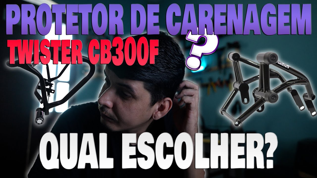 QUAL É O MELHOR PROTETOR DE CARENAGEM PRA CB300F? COMPREI UMA E ME ARREPENDI!!