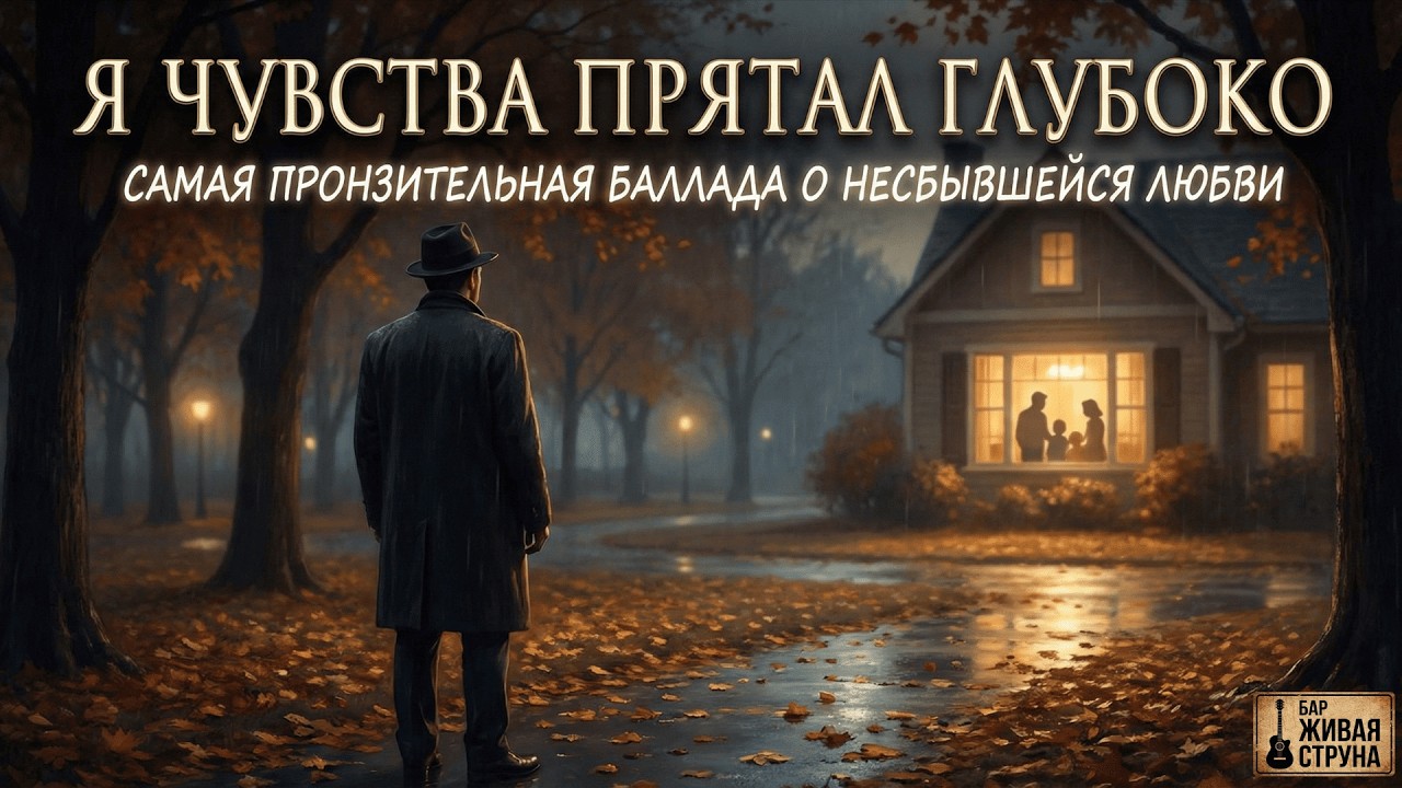 ОН ПОТЕРЯЛ ЕЁ НАВСЕГДА... Песня-исповедь, от которой ком в горле - 