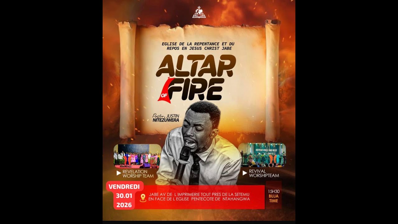 🔴 LIVE SERVICE FRIDAY PRAISE AND WORSHIP // REPENTANCE AND REST IN JESUS CHRIST// ALTAR OF FIRE //