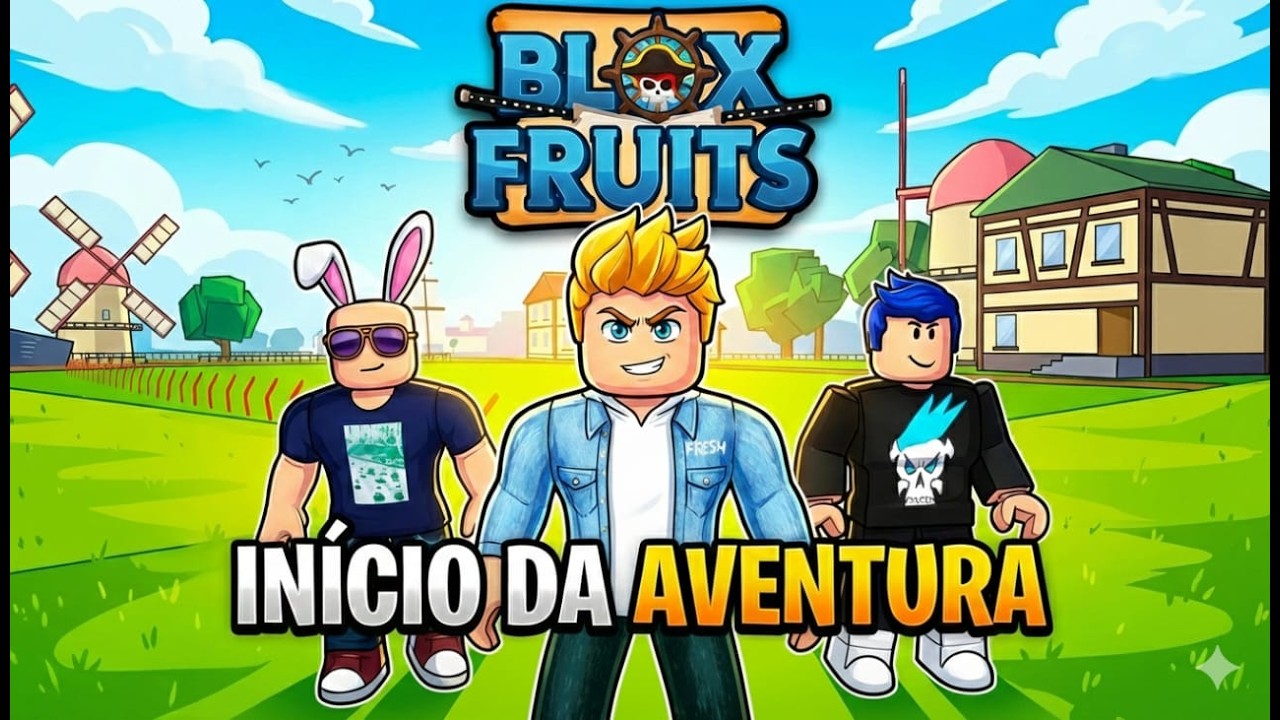 Inicio da Jornada no BLOX FRUITS #01 #bloxfruits  #games  #gameplay