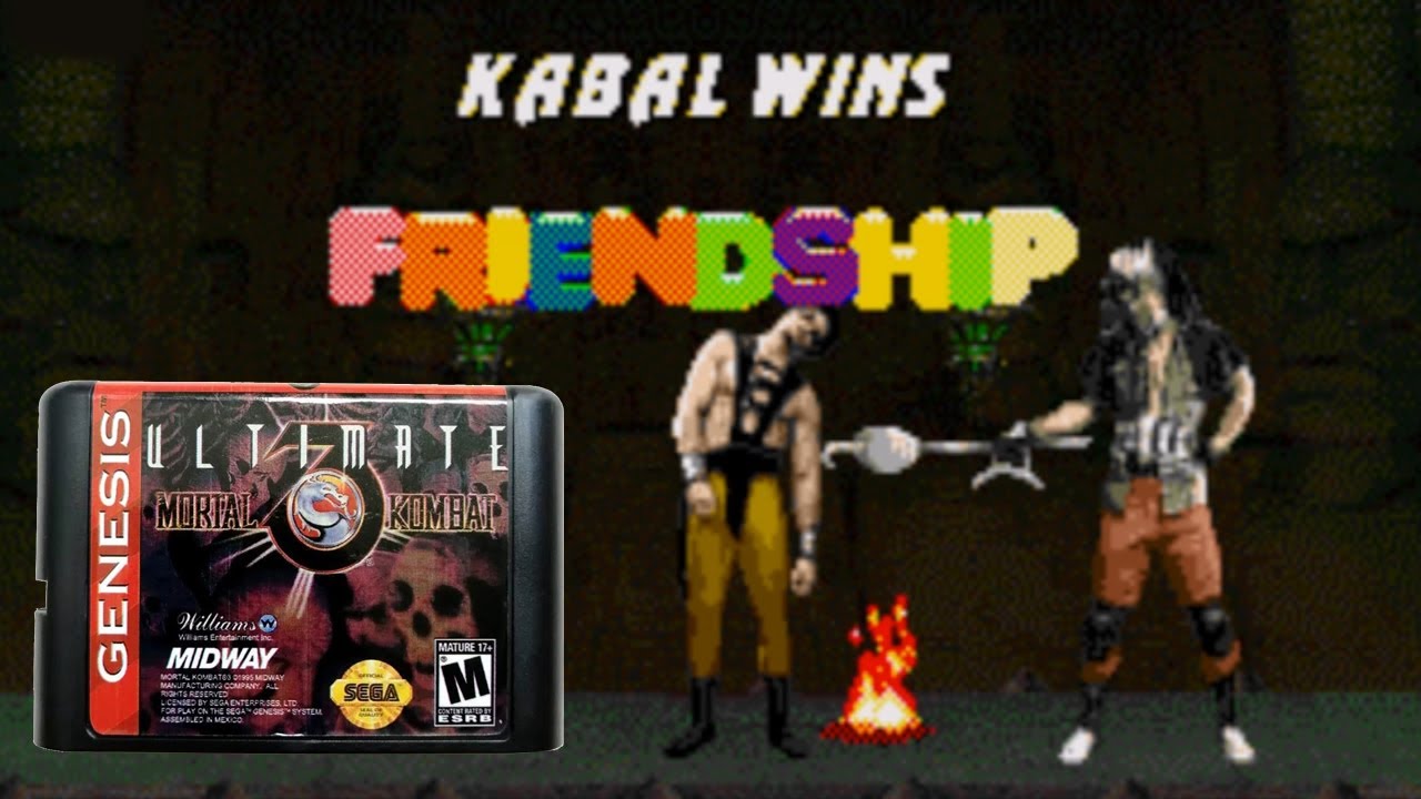 Ultimate Mortal Kombat 3 | All Friendship Finishers | Sega Genesis 1995