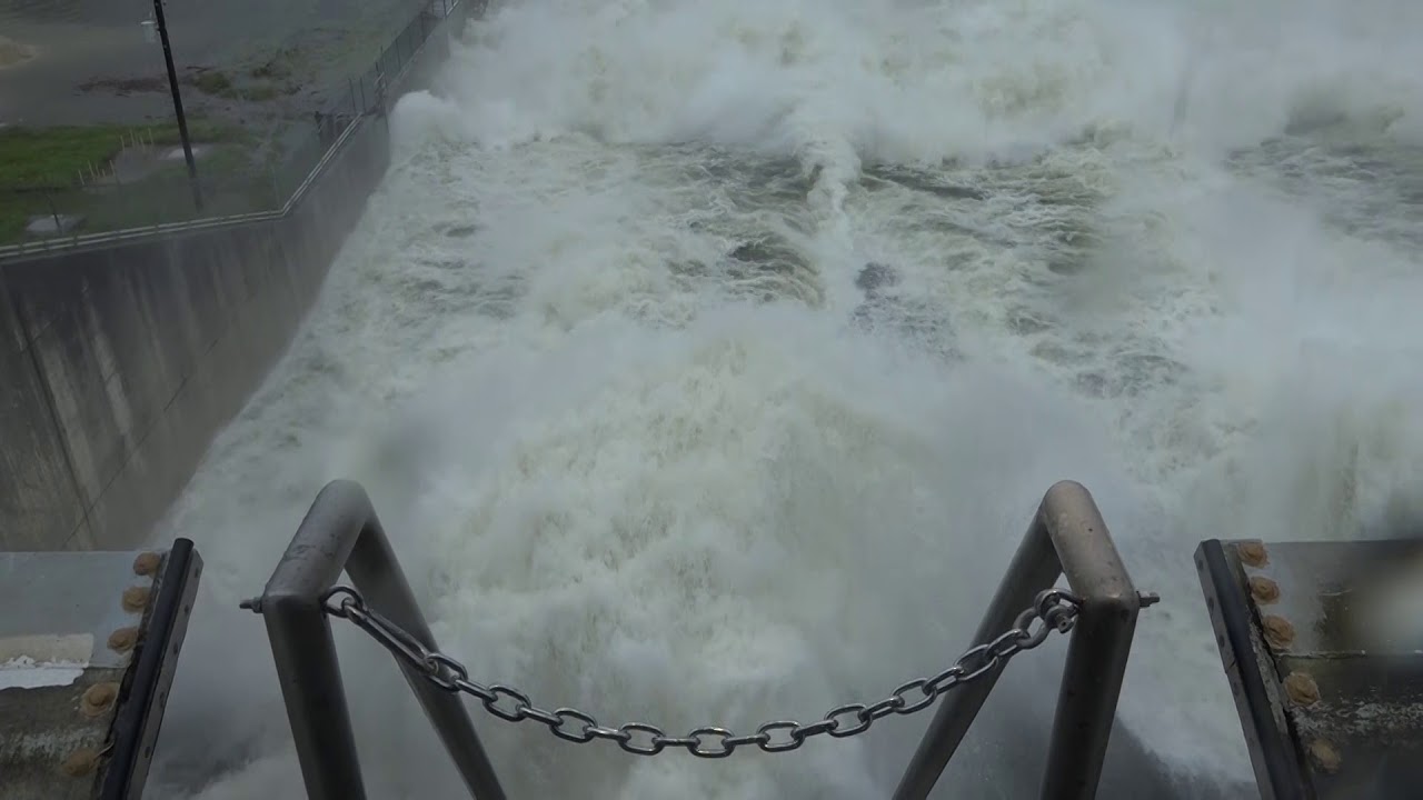 082817 LAKE CONROE RECORD DAM RELEASE