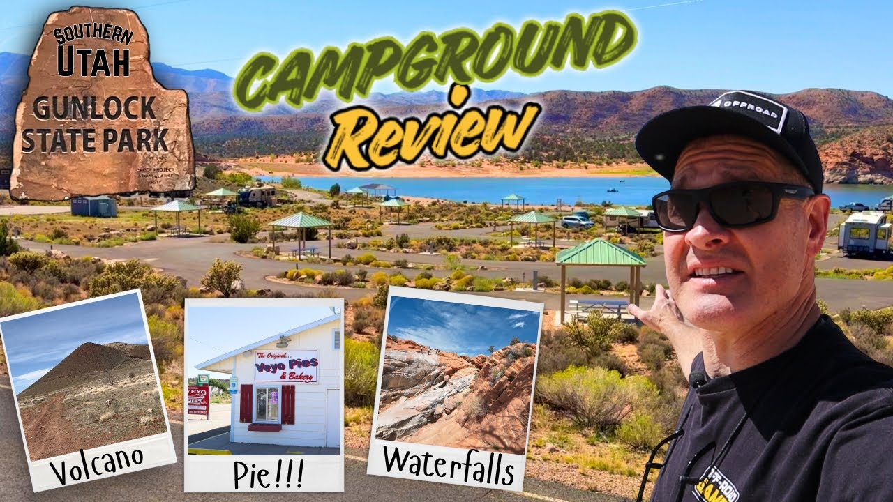 We Found A Campground With A Volcano And Pie!  -Reviewing Gunlock Campground in Southern Utah