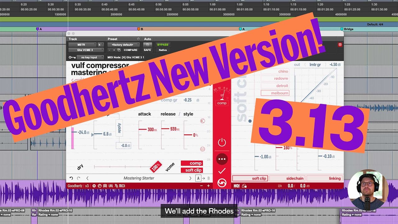 Walking through a big update to all the Goodhertz plugins (v3.13)
