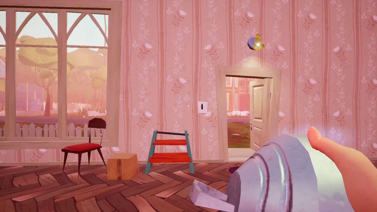 New game. Called. Hello neighbor. First time on the channel.
