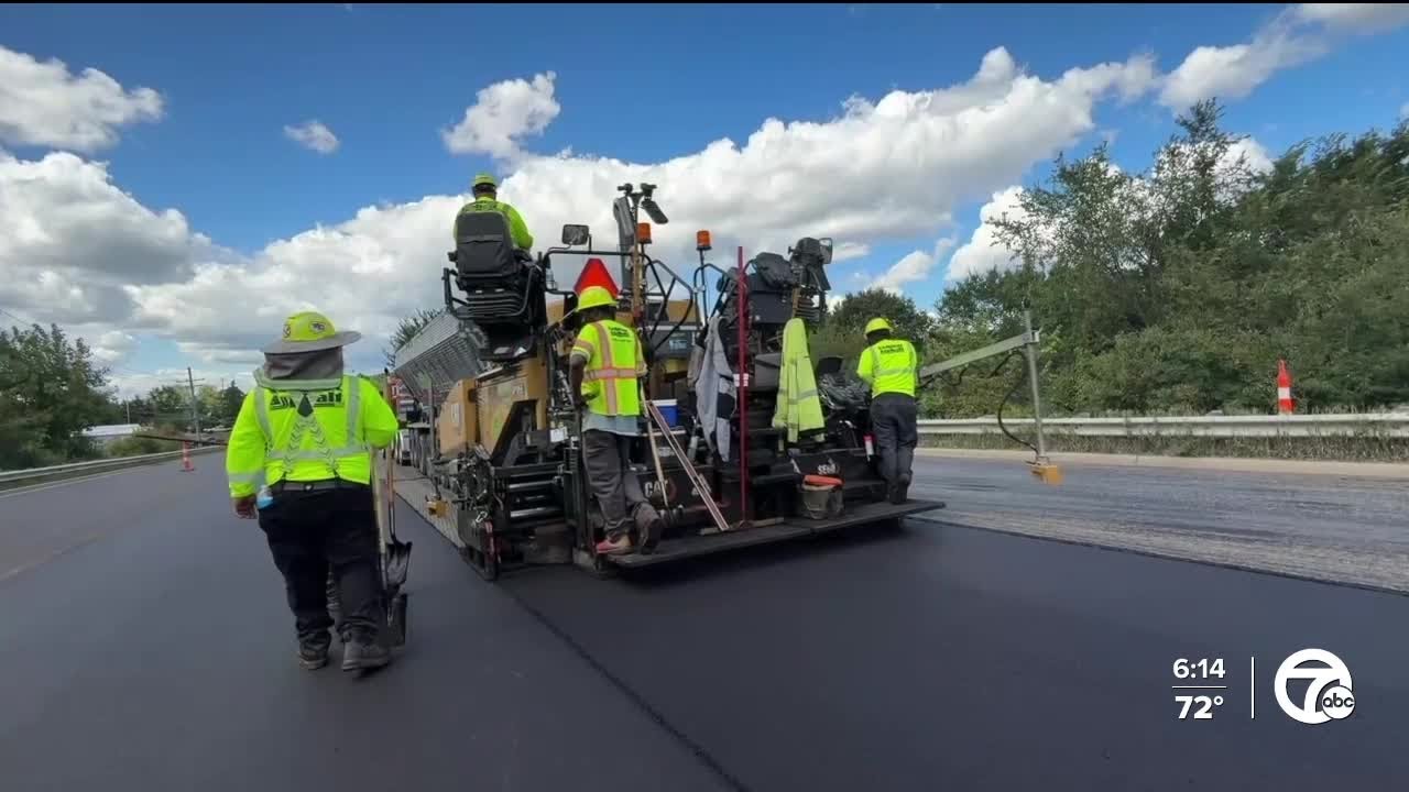 Washtenaw County tests innovative rubber asphalt made from scrap tires