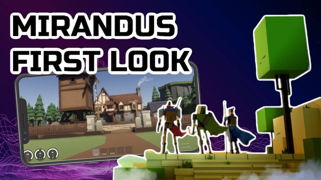 Обзор одной из самых перспективных NFT игр 2022 Mirandus | Mirandus first look review