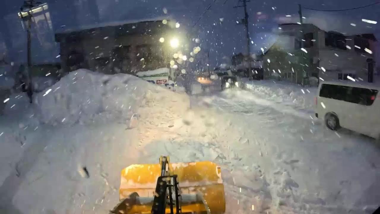 2026/1/30 早朝排雪