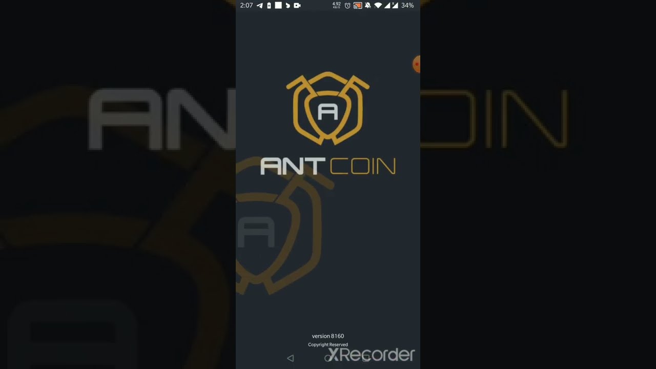 ANT Coin #apps #creating #account  |ANT Coin #mining