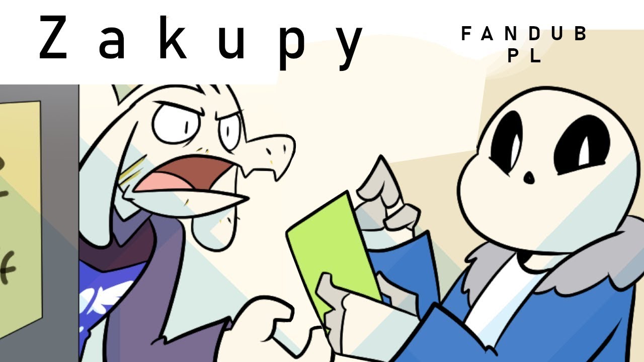 [Undertale Short Comic FANDUB PL] 
