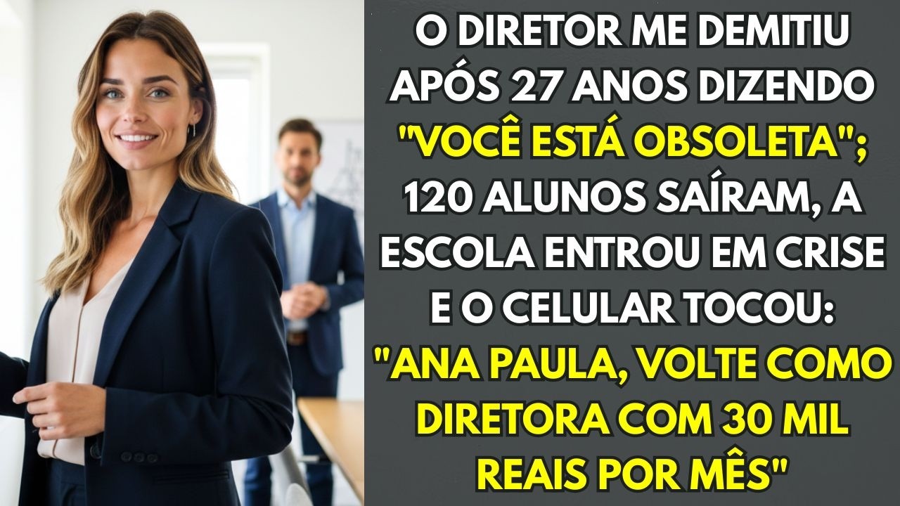 Após 27 Anos, Chamaram A Professora De 