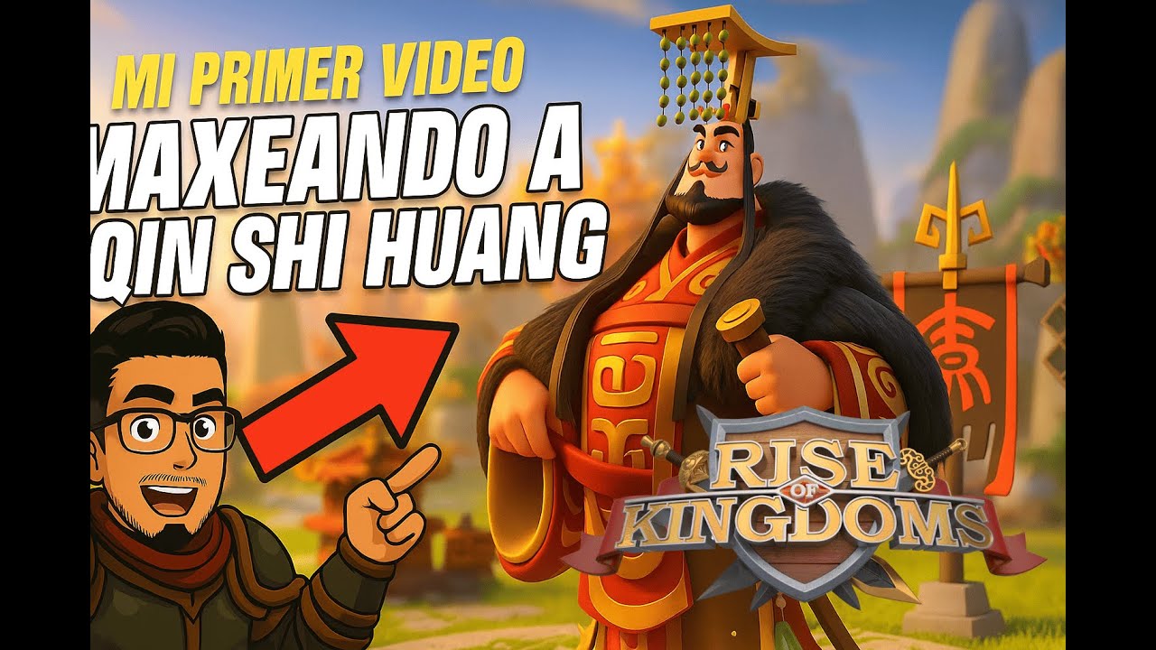 🔥 NUUEVA cuenta en Rise of Kingdoms y MAXEO a Qin Shi Huang | ¿Me enseñas a jugar?