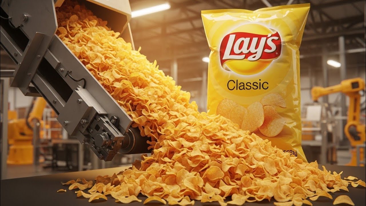How Lay’s Chips Are Made | Inside the Modern Food Processing Industry