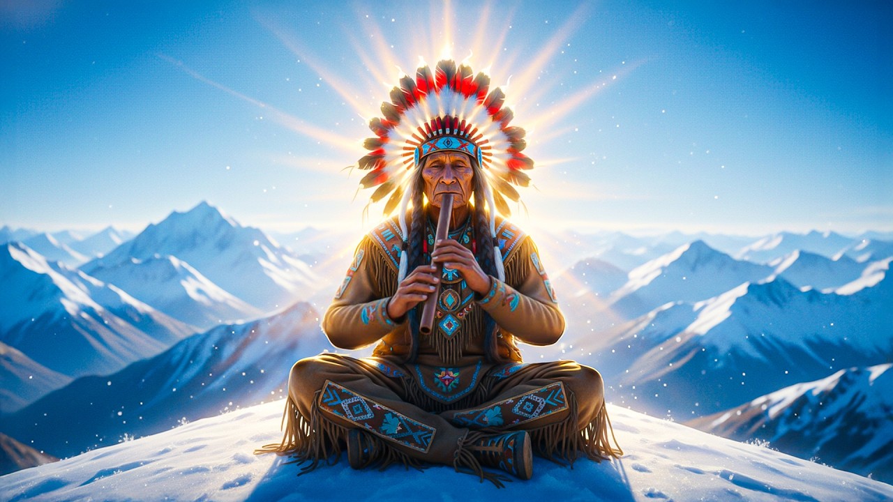 Почувствуйте, как стресс и боль исчезают за 2 минуты — Тибетская флейта, высвобождение мелатонина...