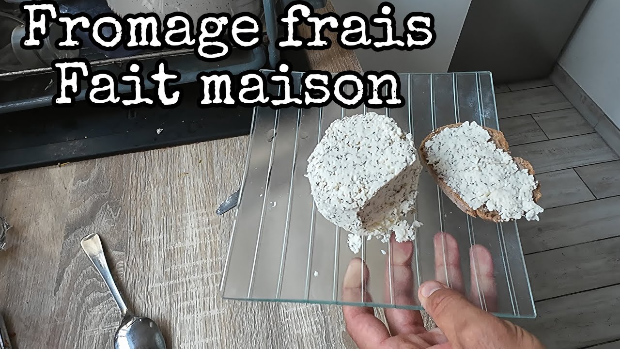 Comment faire du FROMAGE FRAIS &agrave; la maison ? Recette rapide.