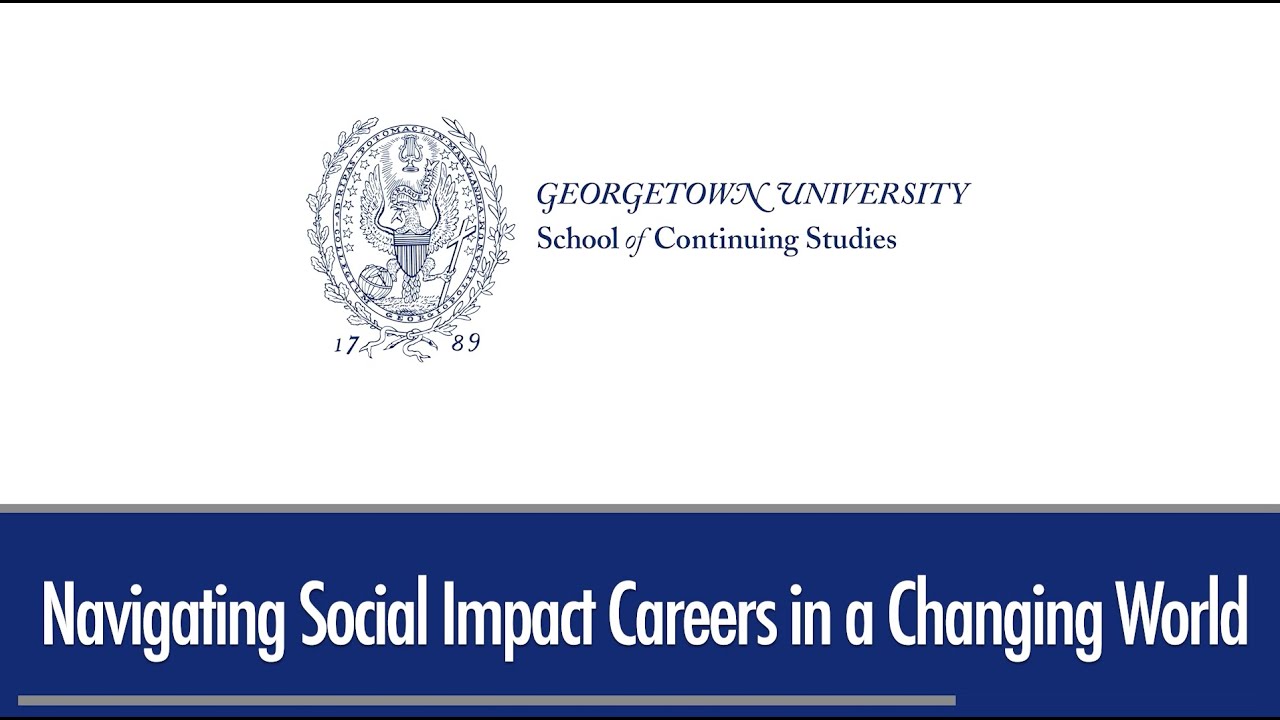 Knowledge@Noon Navigating Social Impact Careers in a Changing World