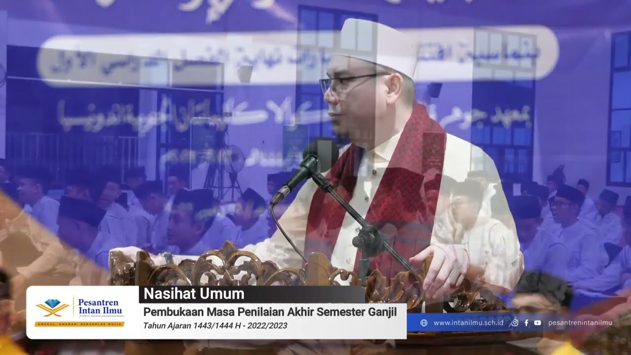 Pembukaan Masa Penilaian Akhir Semester Ganjil Tahun Ajaran 1443-1444 H/2022 2023