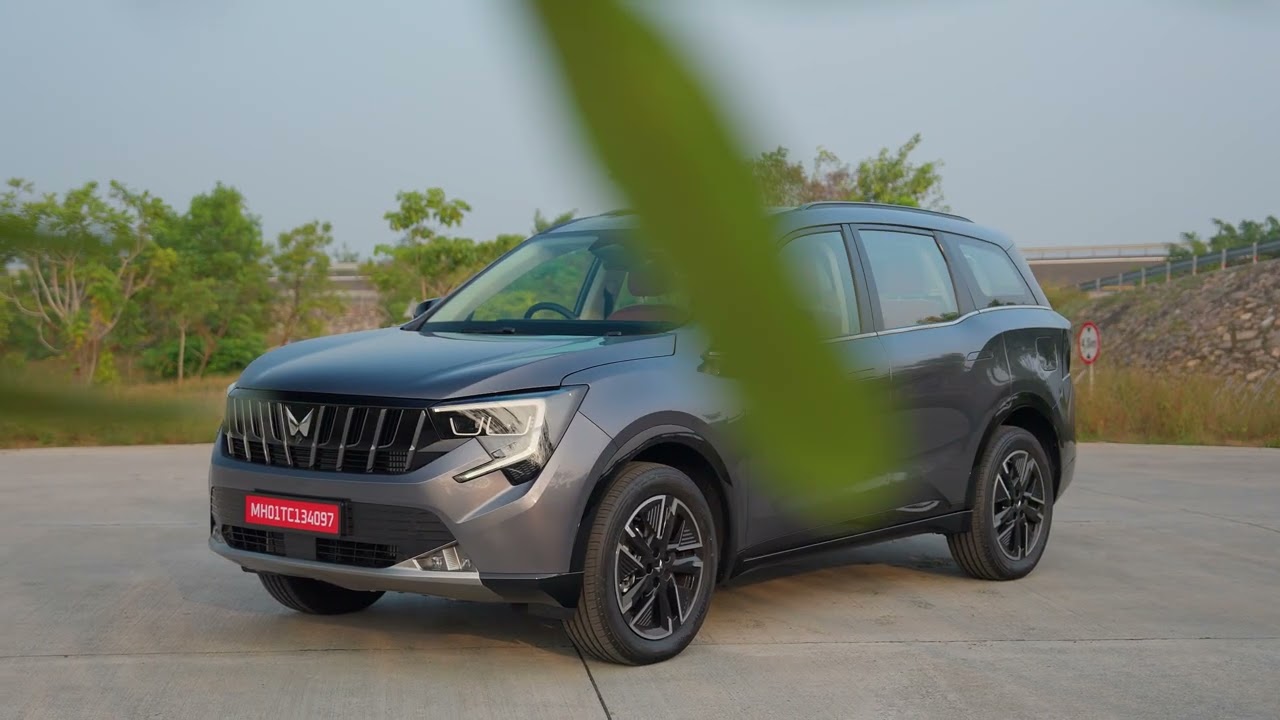 Mahindra XUV 7XO Galaxy Grey detailed