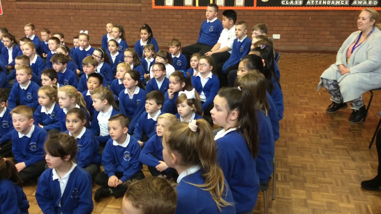 Redesdale Primary School performing 'Let love shine through' on Sing Up Day 2017