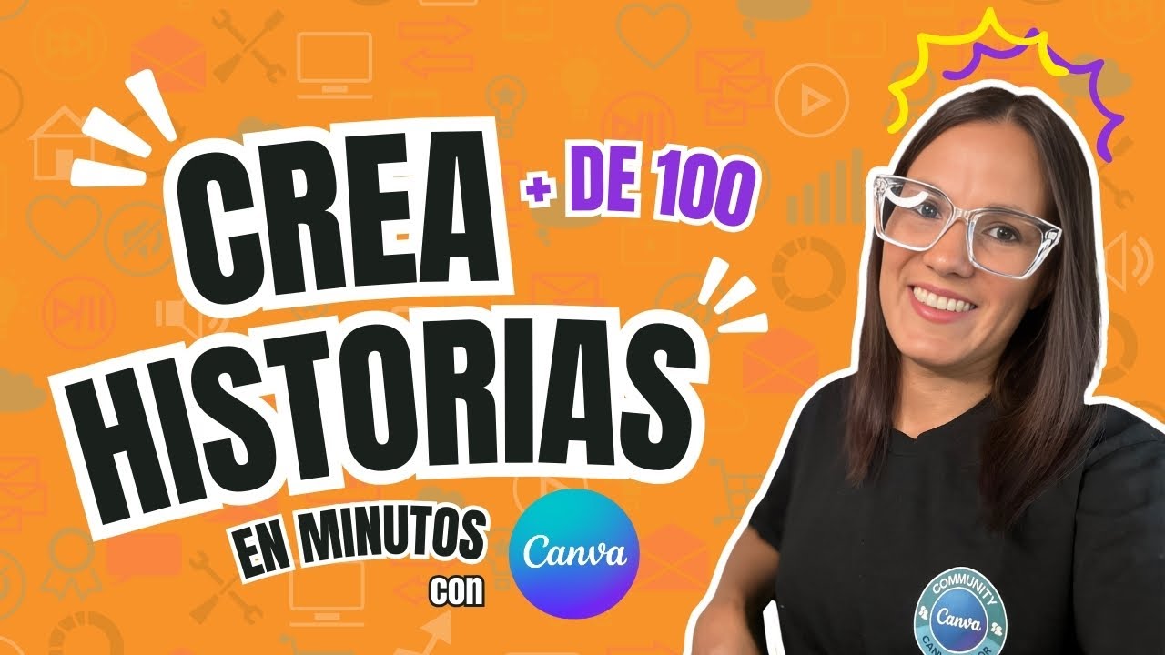 Crea más de 100 historias en minutos con Canva