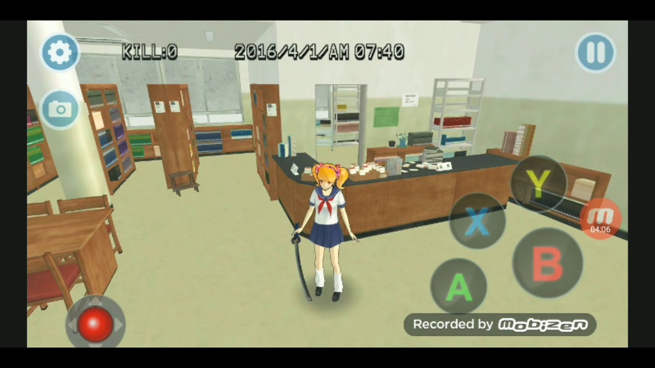Strange senpai, addiction and unreal physics._. | High School Simulator GirlA
