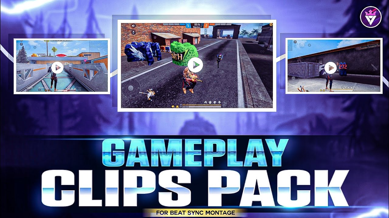 Free Fire Gameplay Pack For Beat Sync Montage | Free2use | Vijay Gfx