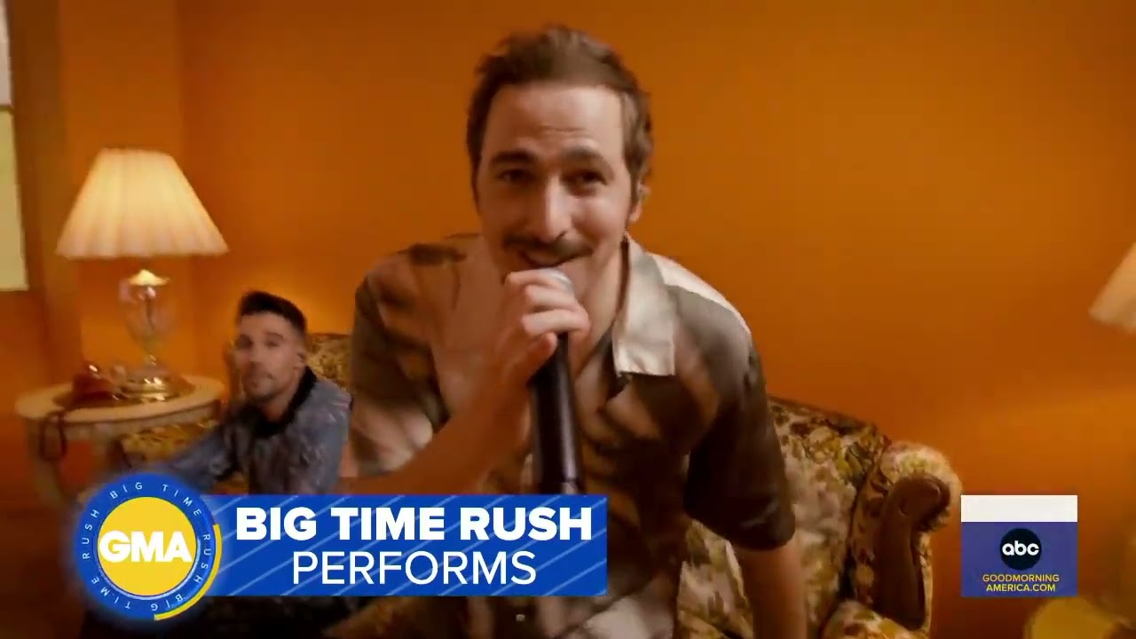 Big Time Rush - Not Giving You Up (Live Performs From Good Morning America)