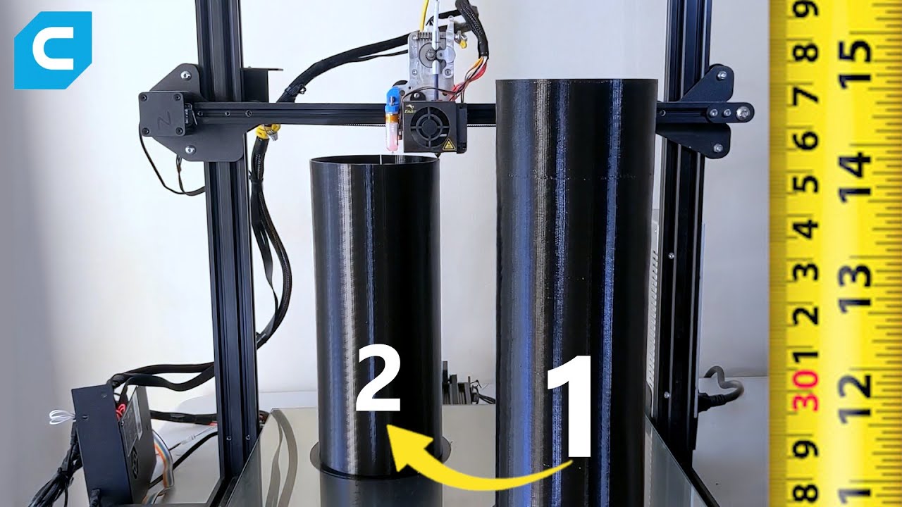 How to Print Tall Objects One at a Time using Cura 4.10.0 Print Sequence on Ender 3